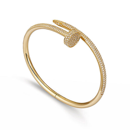 [OAKJURI Jewelry] JUSTE BRACELET 3.5MM ALL DIAMONDS