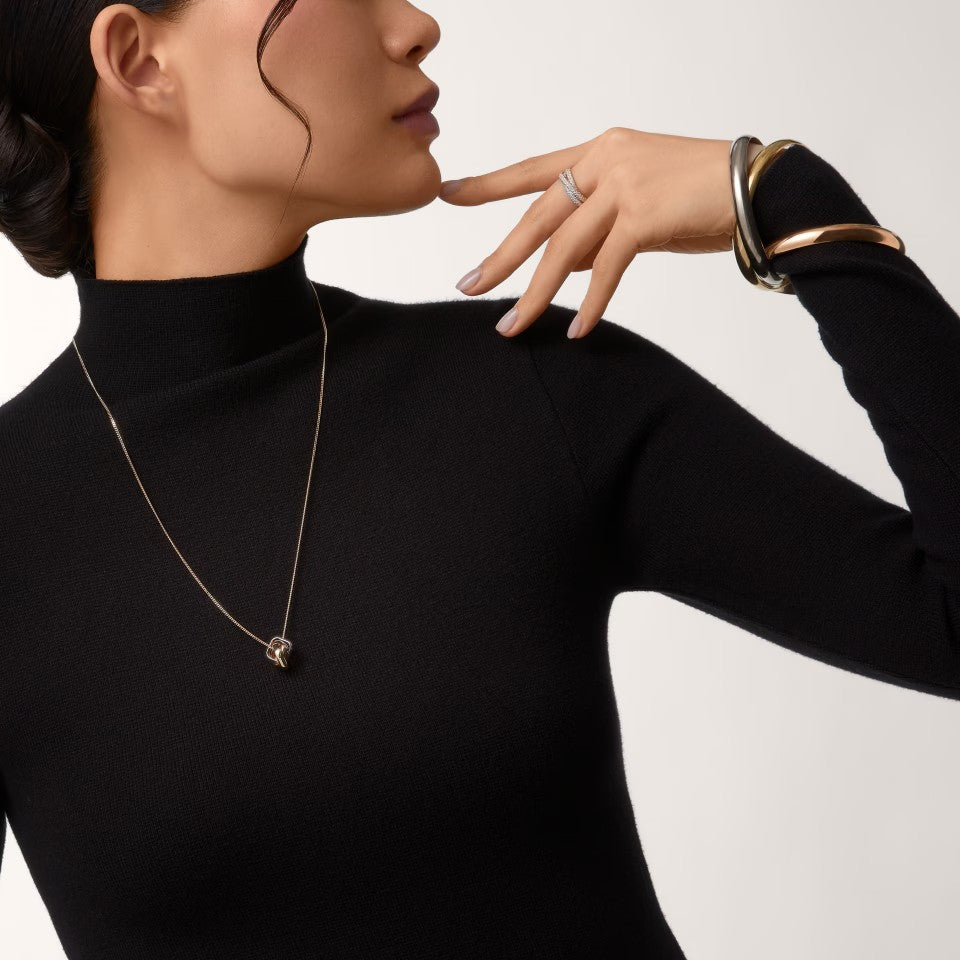 [OAKJURI Jewelry] TRINITY CUSHION NECKLACE COLLECTION