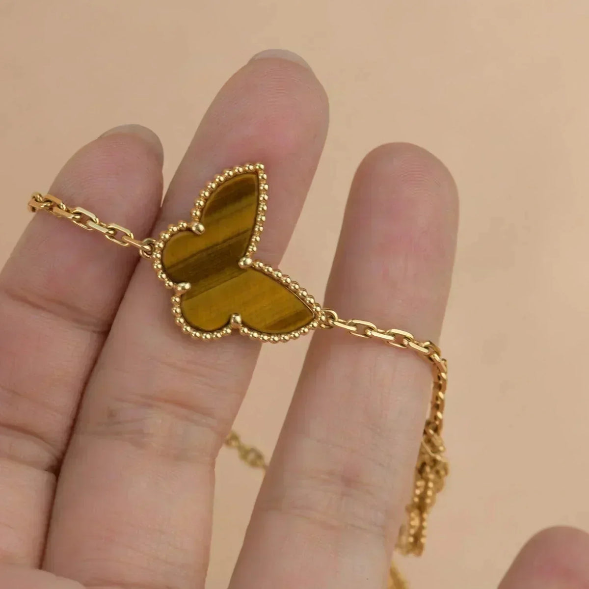 [OAKJURI Jewelry]LUCKY SPRING 5 MOTIF GOLD BRACELET