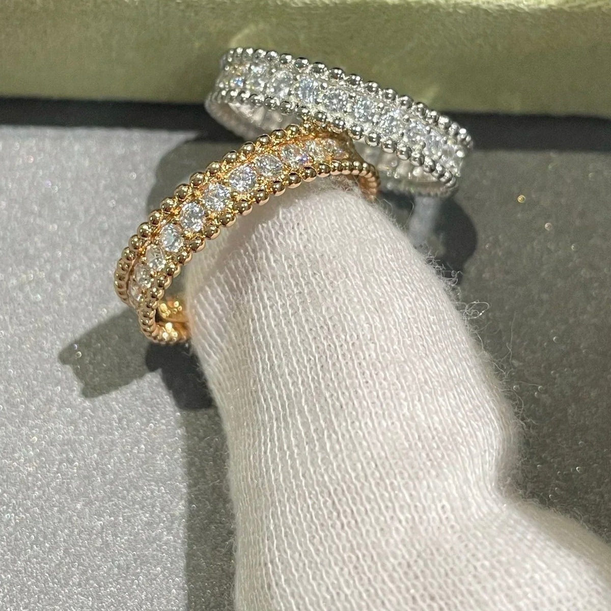 [OAKJURI Jewelry]PERLEE DIAMOND ROSE GOLD RING