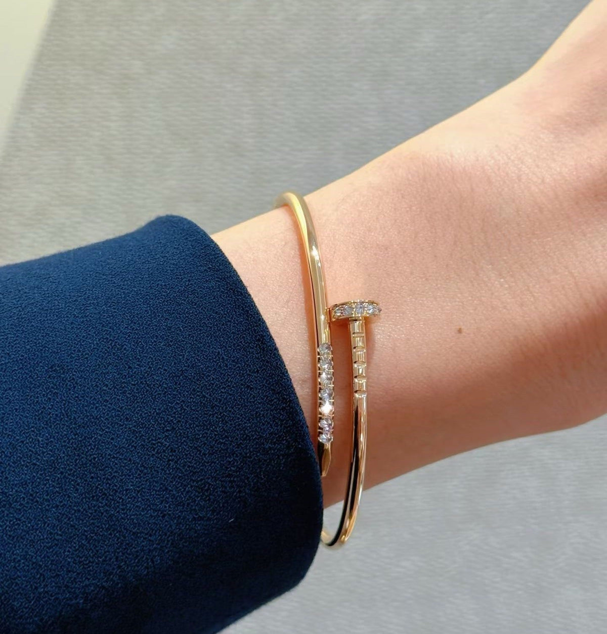 [OAKJURI Jewelry]JUSTE BRACELET 2.5MM DIAMONDS NEW