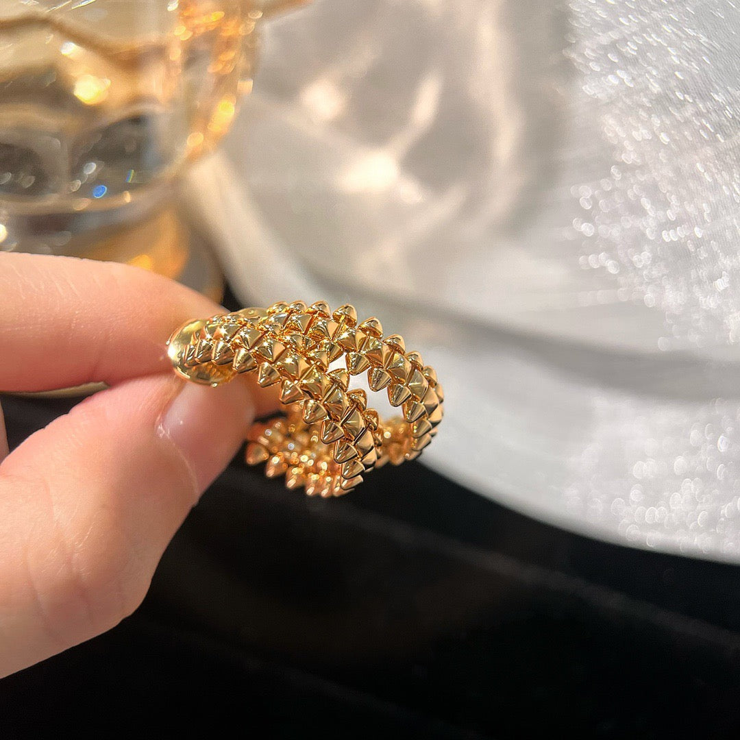 [OAKJURI Jewelry] CLASH SMALL HOOP EARRINGS