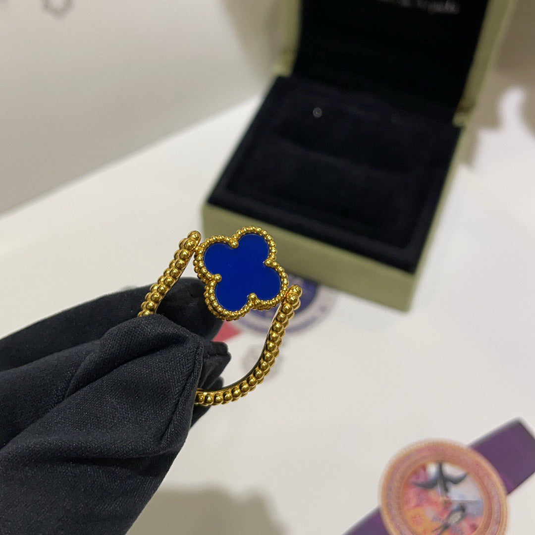 [OAKJURI Jewelry]CLOVER RIVERSIBLE RING GOLD COLLECTION