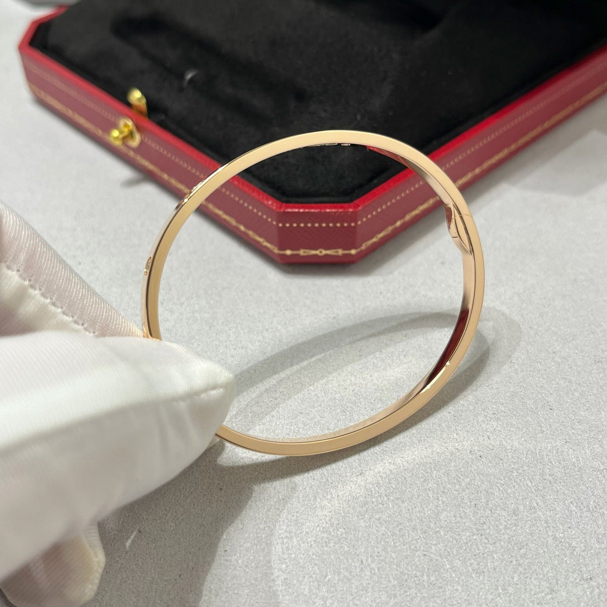 [OAKJURI Jewelry] LOVE BRACELET 3.65MM 6 DIAMONDS