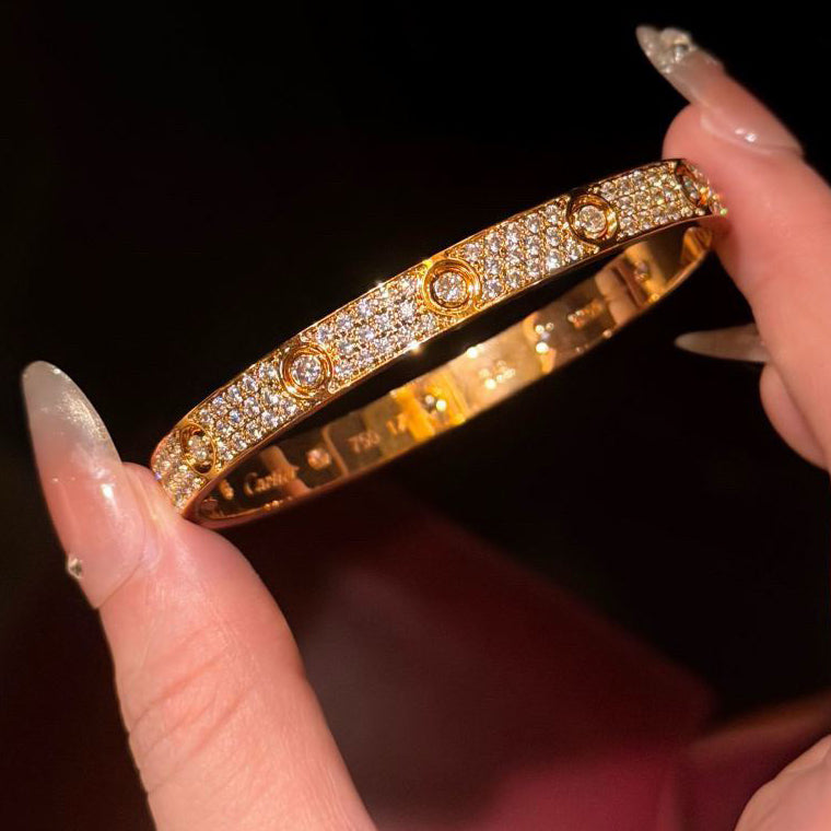 [OAKJURI Jewelry]Love & Juste Statement Bracelet Trio Stack Set