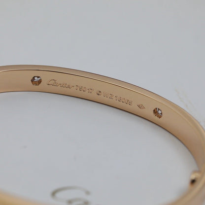 [OAKJURI Jewelry] LOVE BRACELET 6.1MM 4 DIAMONDS