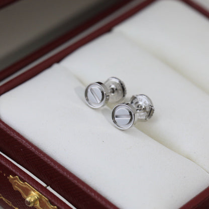[OAKJURI Jewelry] LOVE EARRINGS 7.2MM