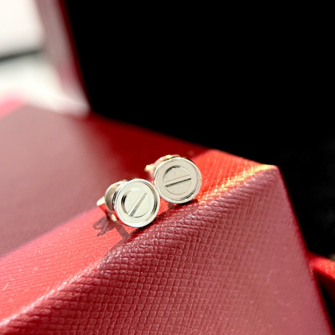 [OAKJURI Jewelry] LOVE EARRINGS 7.2MM
