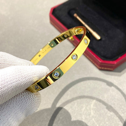 [OAKJURI Jewelry] LOVE BRACELET 6.1MM 10 DIAMONDS