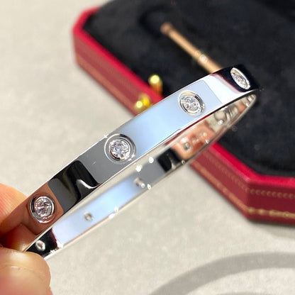[OAKJURI Jewelry] LOVE BRACELET 6.1MM 10 DIAMONDS