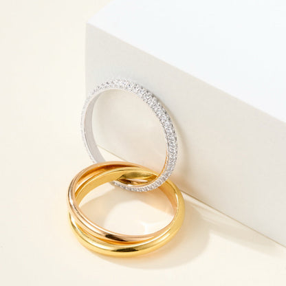 [OAKJURI Jewelry] TRINITY 2.5MM RING COLLECTION
