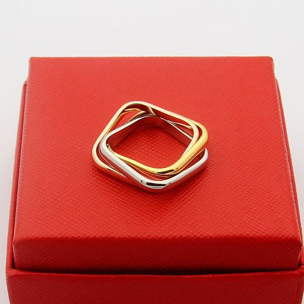 [OAKJURI Jewelry] TRINITY 3.5MM CUSHION RING COLLECTION