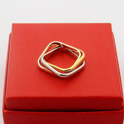 [OAKJURI Jewelry] TRINITY 3.5MM CUSHION RING COLLECTION