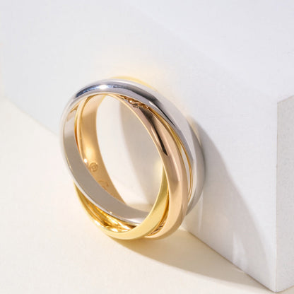 [OAKJURI Jewelry] TRINITY 3.2MM RING COLLECTION