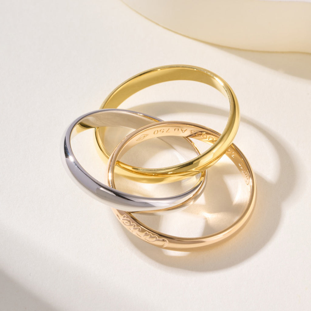 [OAKJURI Jewelry] TRINITY 2.5MM RING COLLECTION