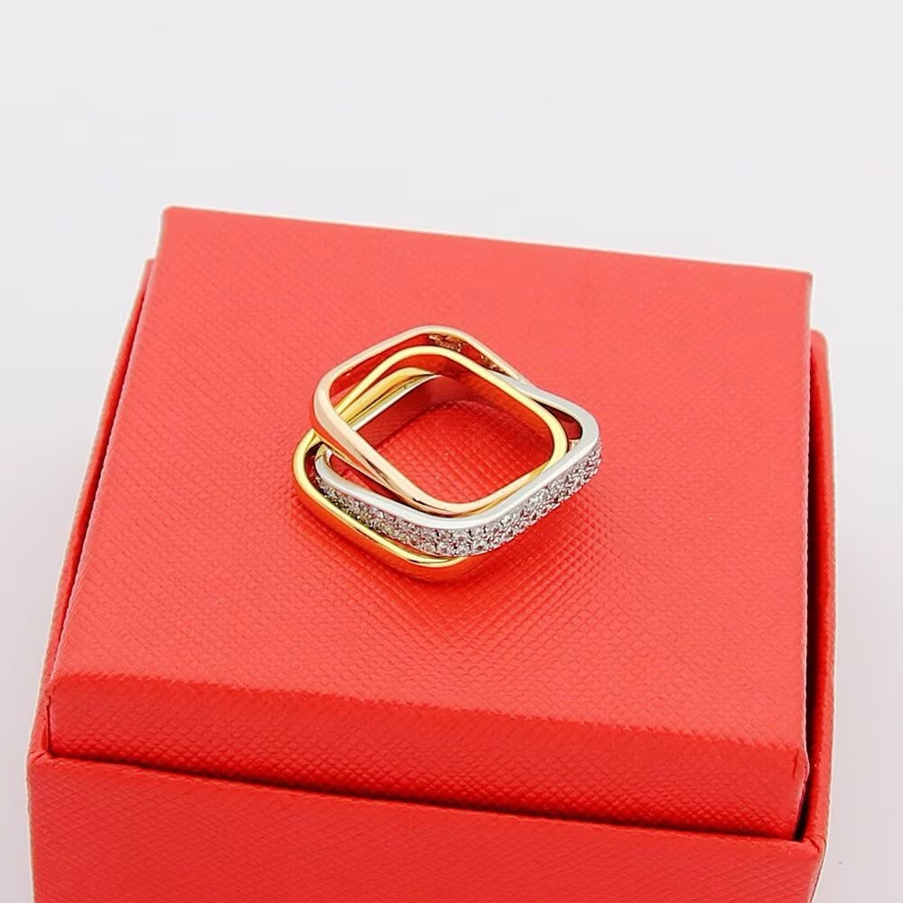 [OAKJURI Jewelry] TRINITY 3.5MM CUSHION RING COLLECTION