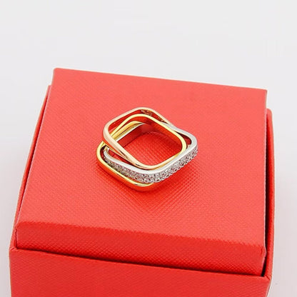 [OAKJURI Jewelry] TRINITY 3.5MM CUSHION RING COLLECTION
