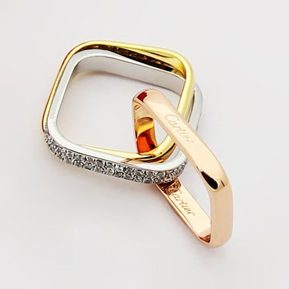 [OAKJURI Jewelry] TRINITY 3.5MM CUSHION RING COLLECTION