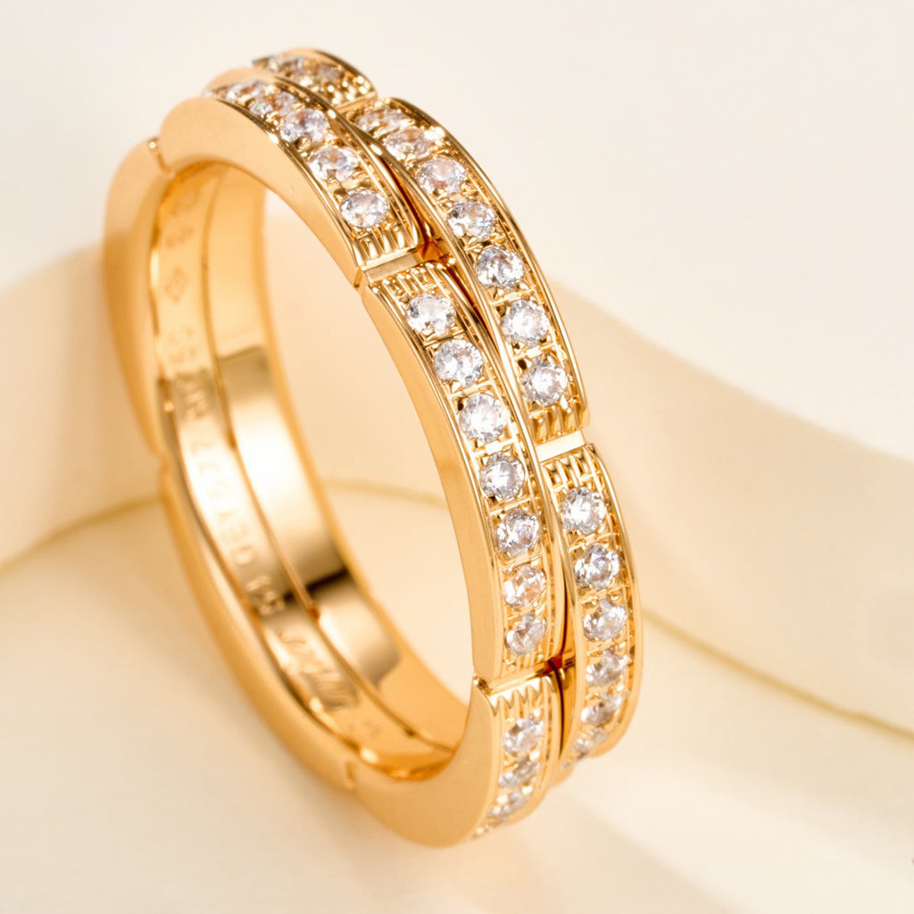 [OAKJURI Jewelry] MAILLON PANTHERE DIAMOND RING