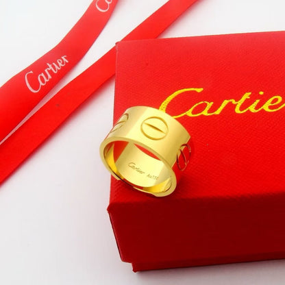 [OAKJURI Jewelry] LOVE 11MM LARGE RING