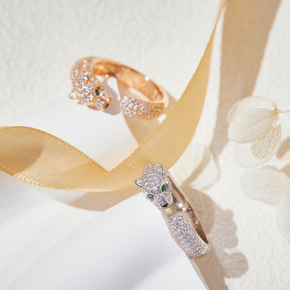 [OAKJURI Jewelry] PANTHERE FULL DIAMOND SMALL RING