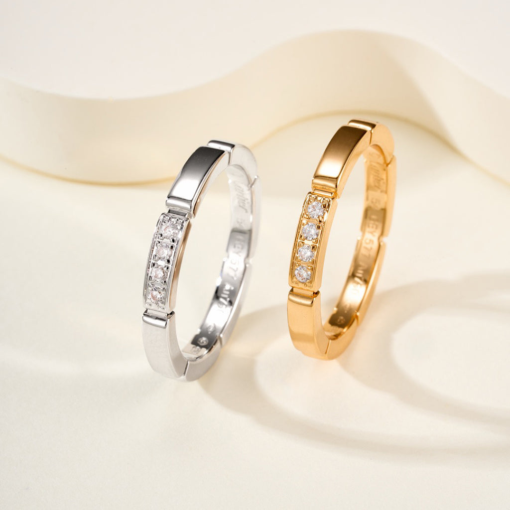 [OAKJURI Jewelry] MAILLON PANTHERE 4 DIAMOND RING