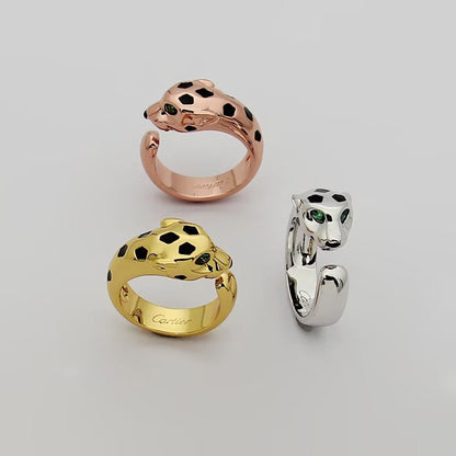 [OAKJURI Jewelry] PANTHERE SPOTTED MEDIUM RING