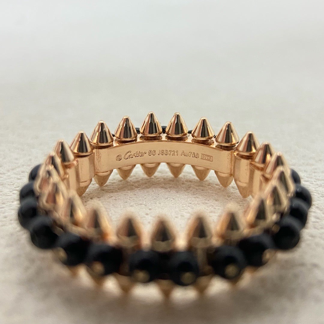 [OAKJURI Jewelry] CLASH 7.9MM AGATE CHALCEDONY RING