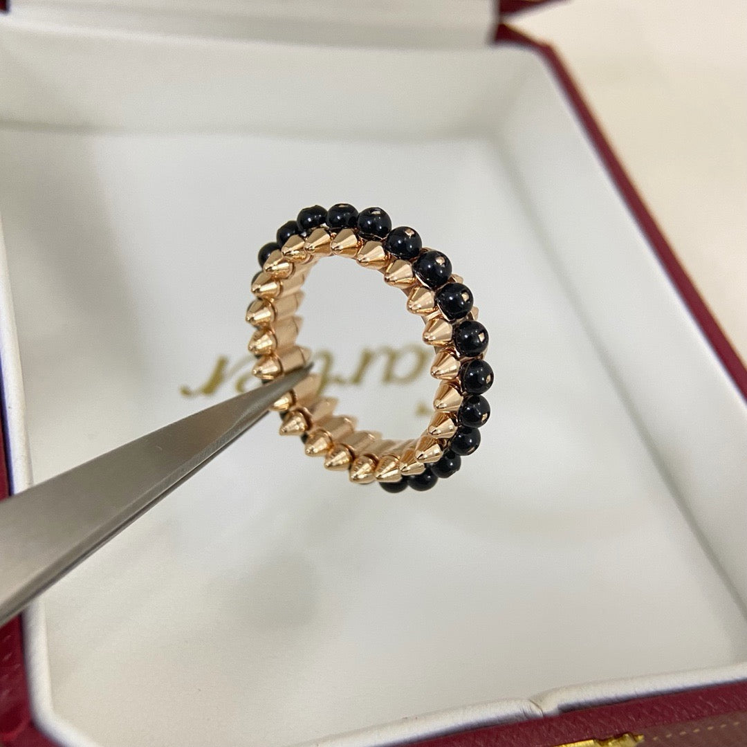 [OAKJURI Jewelry] CLASH 7.9MM AGATE CHALCEDONY RING