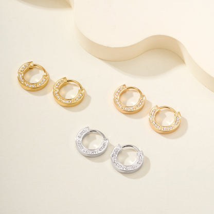 [OAKJURI Jewelry] LOVE DIAMOND EARRINGS