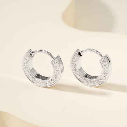 [OAKJURI Jewelry] LOVE DIAMOND EARRINGS