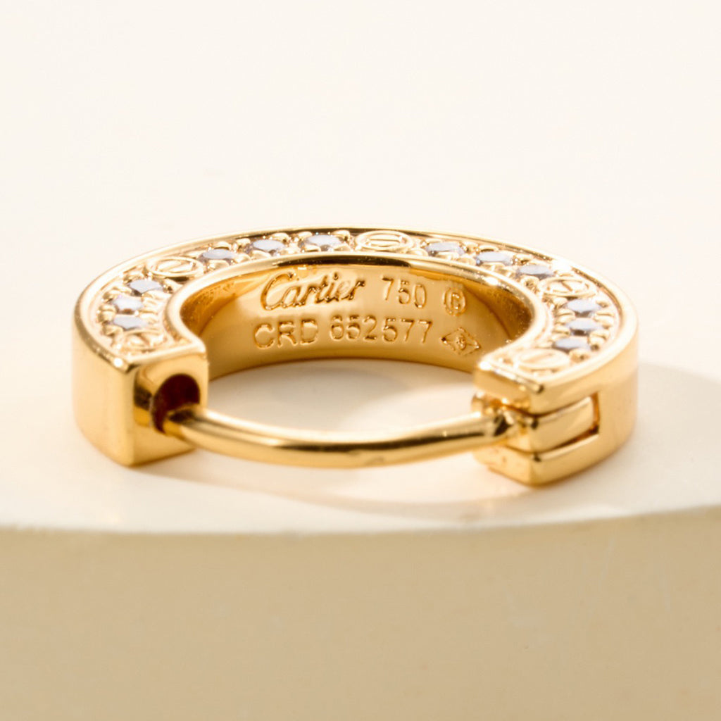 [OAKJURI Jewelry] LOVE DIAMOND EARRINGS