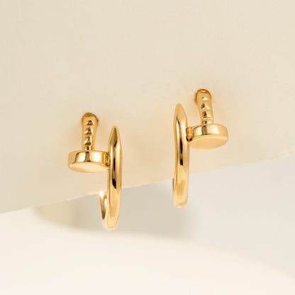 [OAKJURI Jewelry] JUSTE NO DIAMOND MINI EARRINGS