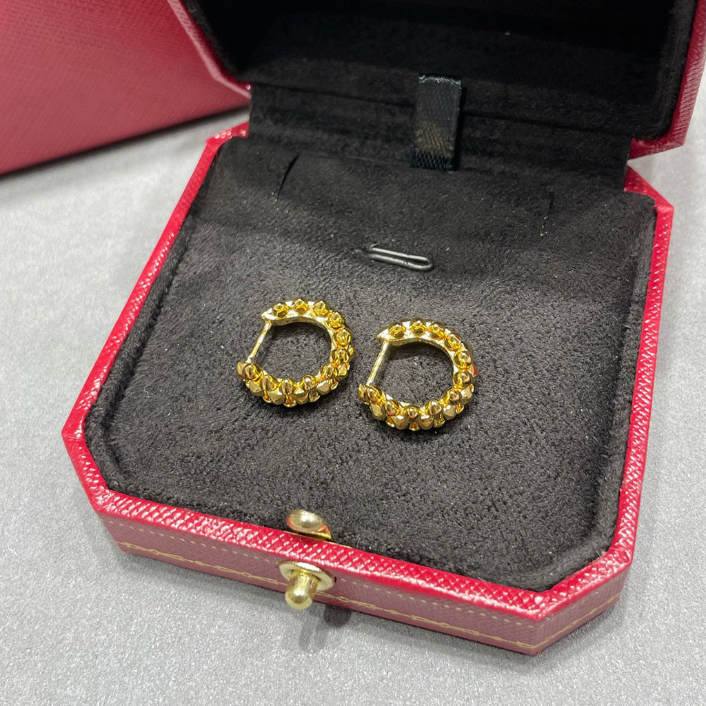 [OAKJURI Jewelry] CLASH MINI HOOP EARRINGS