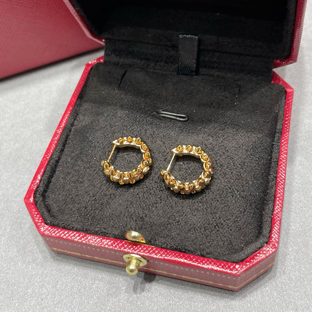 [OAKJURI Jewelry] CLASH MINI HOOP EARRINGS