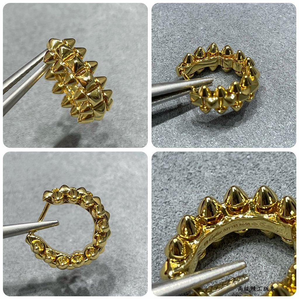 [OAKJURI Jewelry] CLASH MINI HOOP EARRINGS