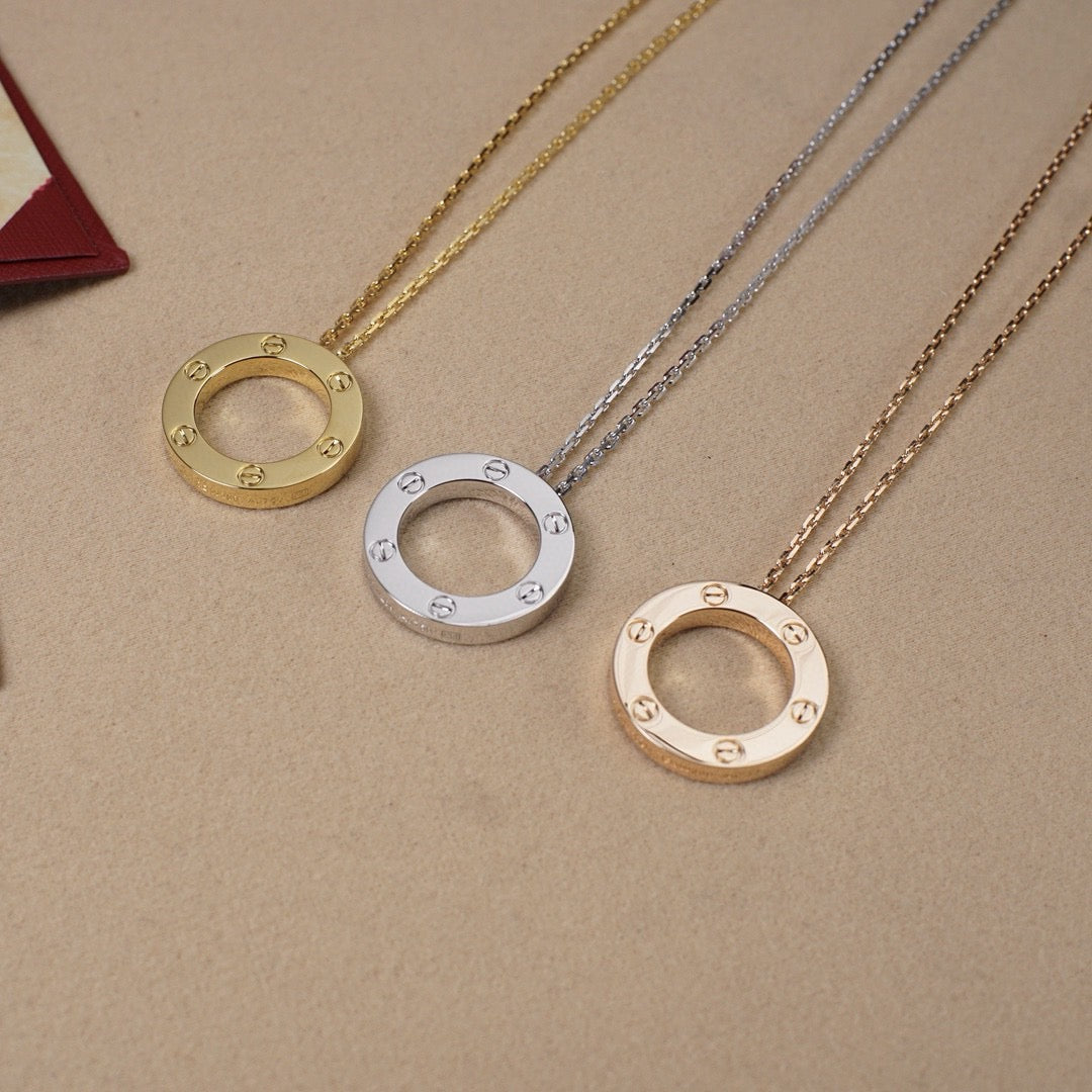 [OAKJURI Jewelry] LOVE NECKLACE 16MM