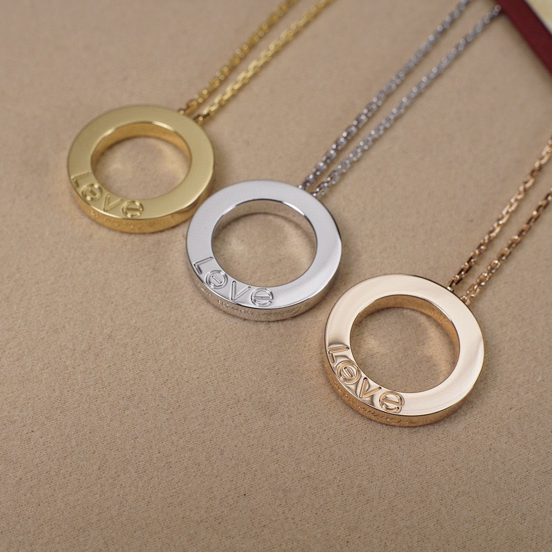 [OAKJURI Jewelry] LOVE NECKLACE 16MM