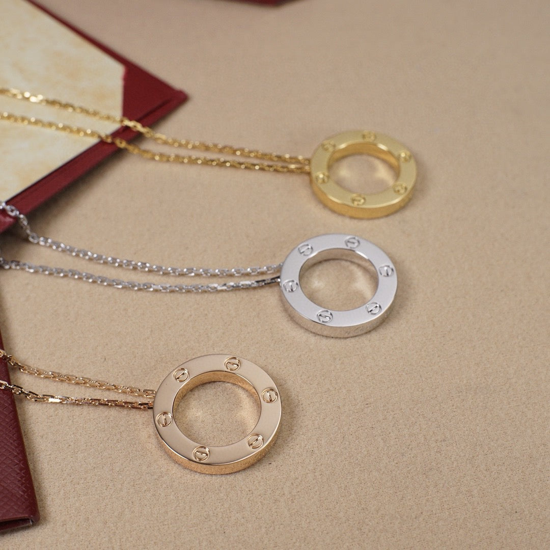 [OAKJURI Jewelry] LOVE NECKLACE 16MM