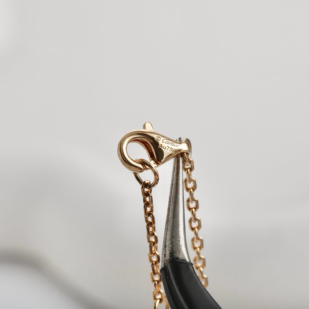 [OAKJURI Jewelry] JUSTE NECKLACE FULL DIAMOND