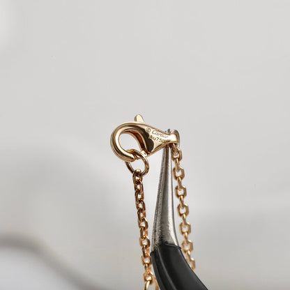 [OAKJURI Jewelry] JUSTE NECKLACE FULL DIAMOND