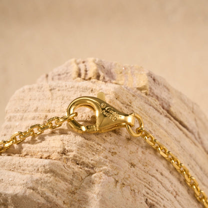 [OAKJURI Jewelry] JUSTE NECKLACE HALF DIAMOND