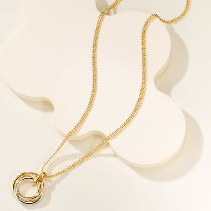 [OAKJURI Jewelry] TRINITY LARGE NECKLACE