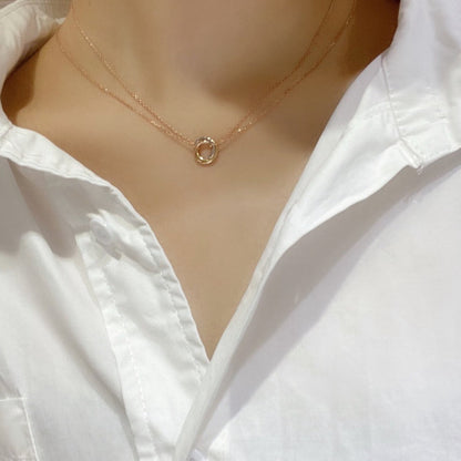 [OAKJURI Jewelry] TRINITY MINI NECKLACE
