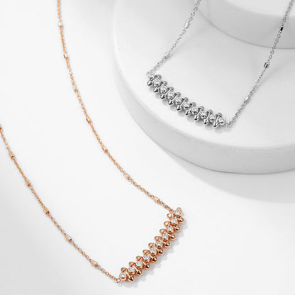 [OAKJURI Jewelry] CLASH  MEDIUM DIAMOND NECKLACE