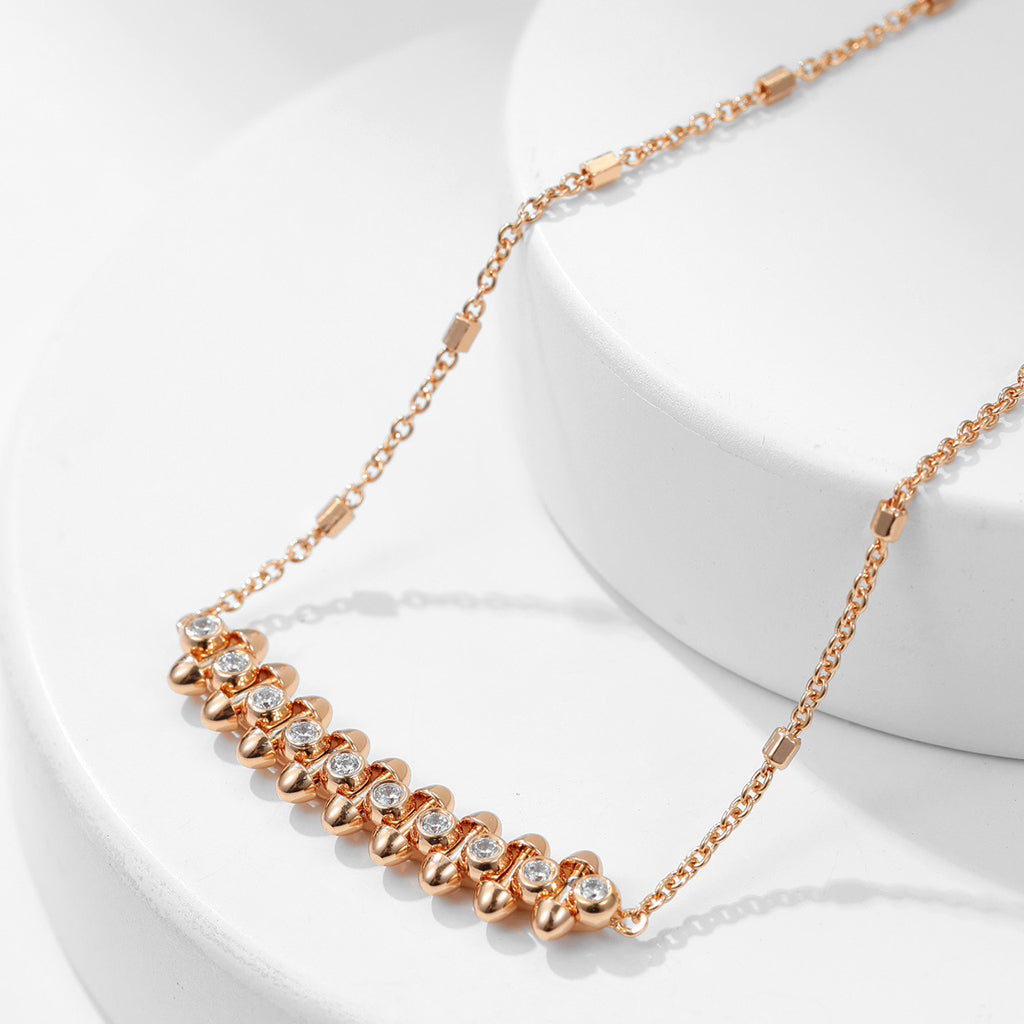 [OAKJURI Jewelry] CLASH  MEDIUM DIAMOND NECKLACE