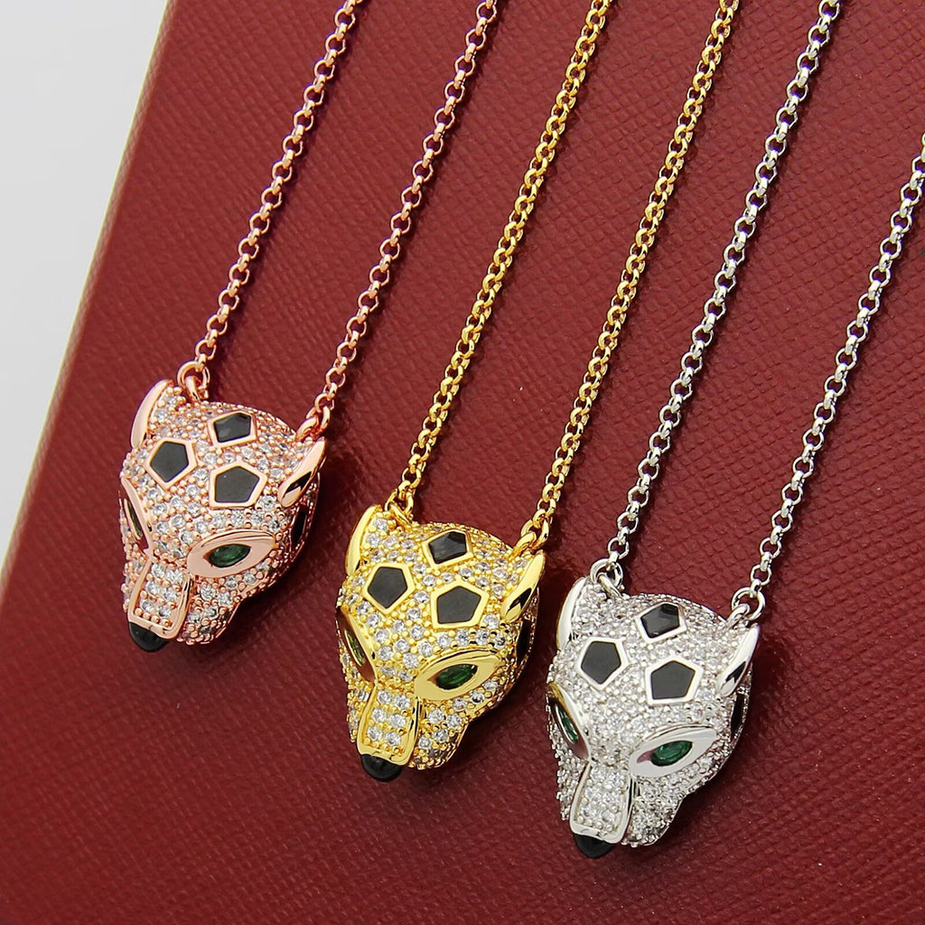 [OAKJURI Jewelry] PANTHERE FULL DIAMOND NECKLACE
