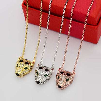 [OAKJURI Jewelry] PANTHERE FULL DIAMOND NECKLACE