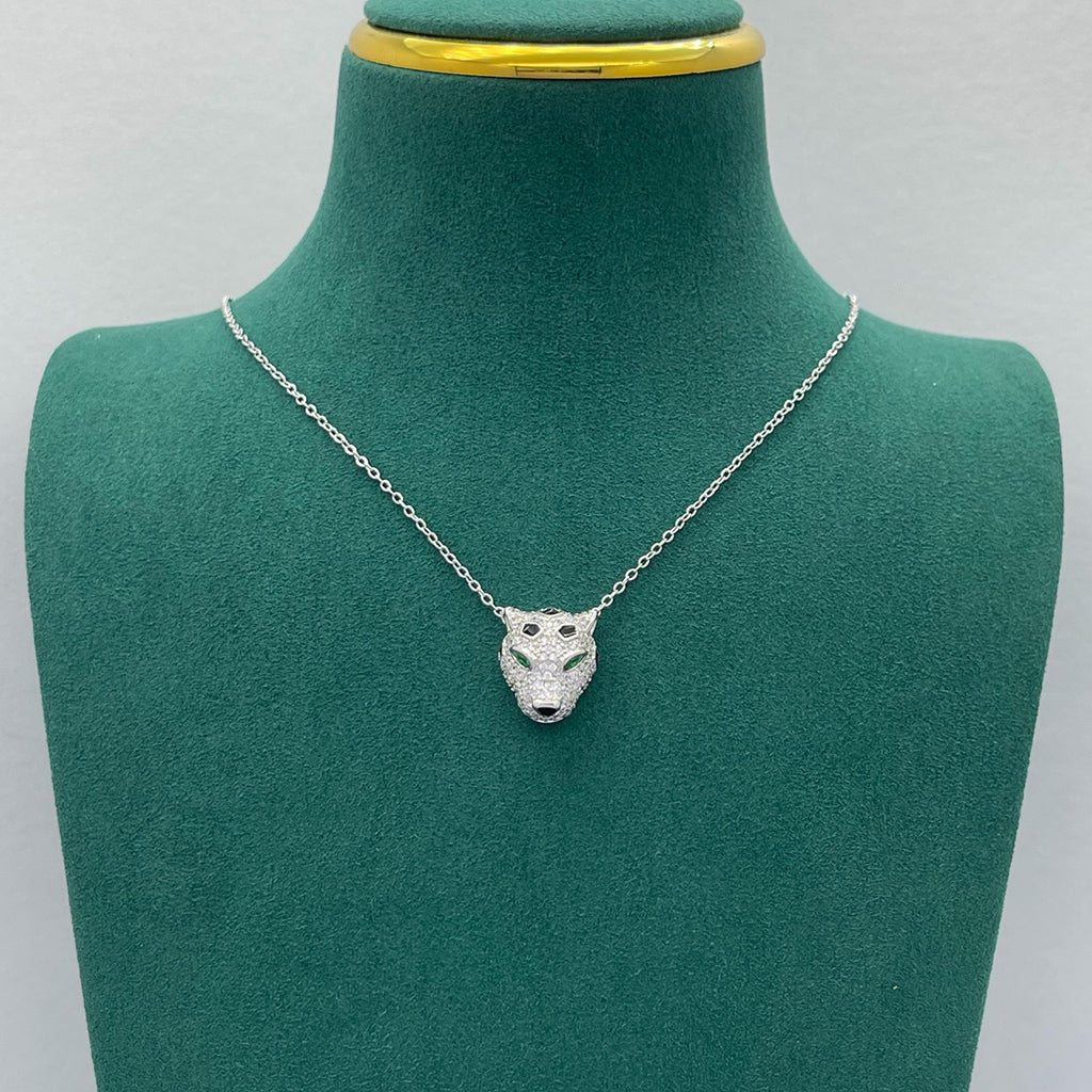 [OAKJURI Jewelry] PANTHERE FULL DIAMOND NECKLACE