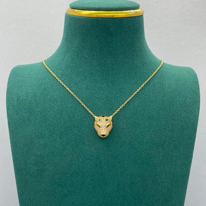 [OAKJURI Jewelry] PANTHERE FULL DIAMOND NECKLACE